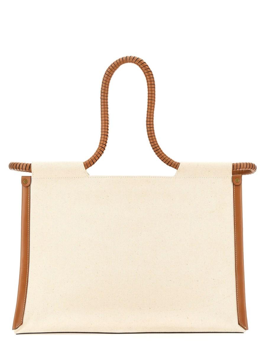 ISABEL MARANT BORSA TOTE TOLEDO IN COTONE
