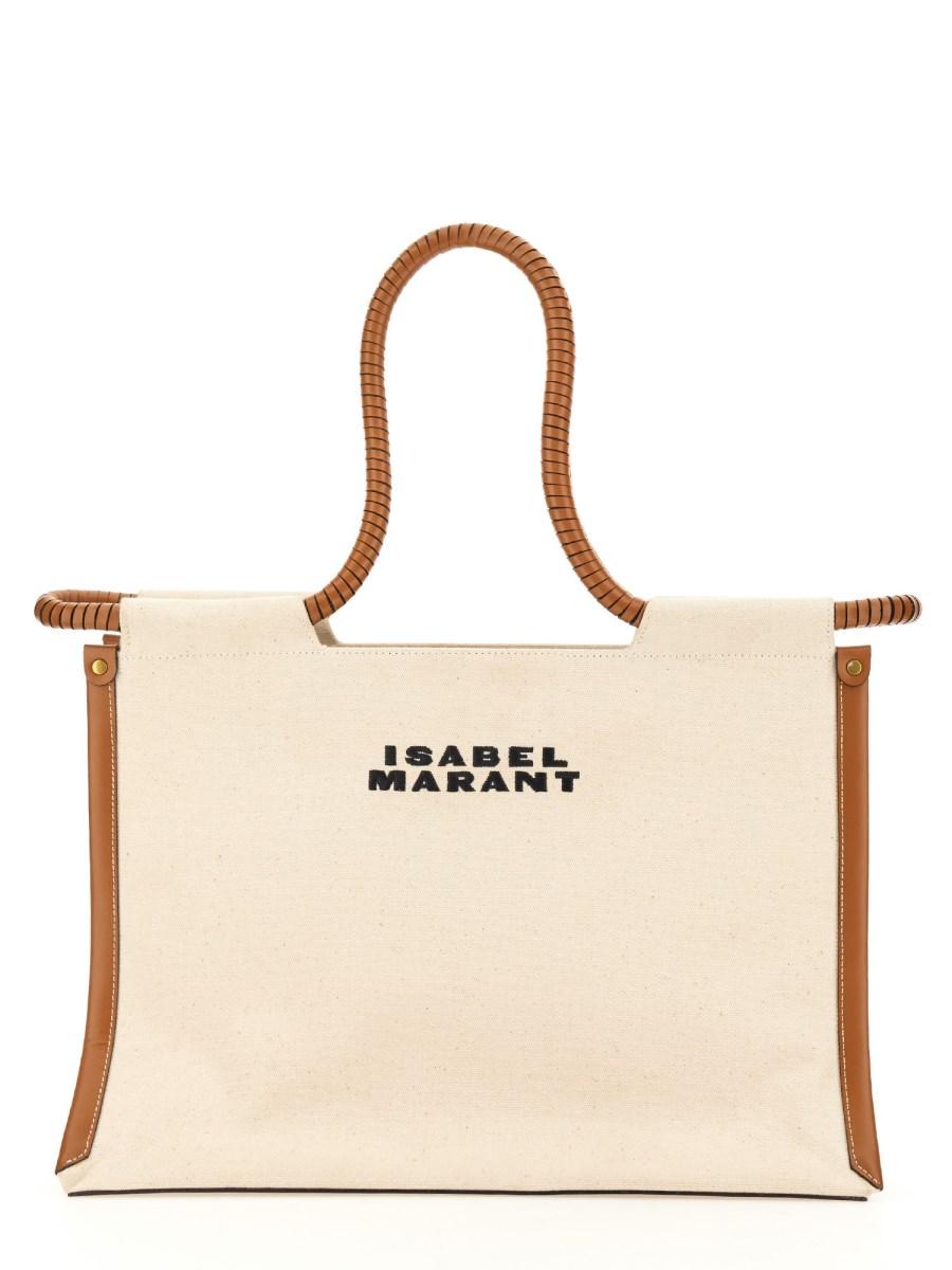 ISABEL MARANT BORSA TOTE TOLEDO IN COTONE
