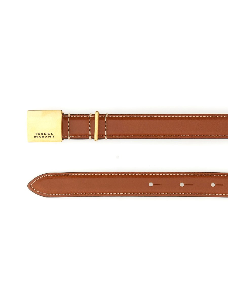 ISABEL MARANT CINTURA "LOWELL" IN PELLE