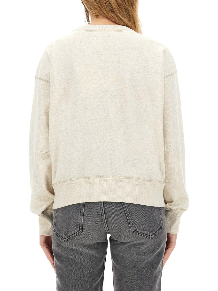 ISABEL MARANT FELPA SHAD IN COTONE