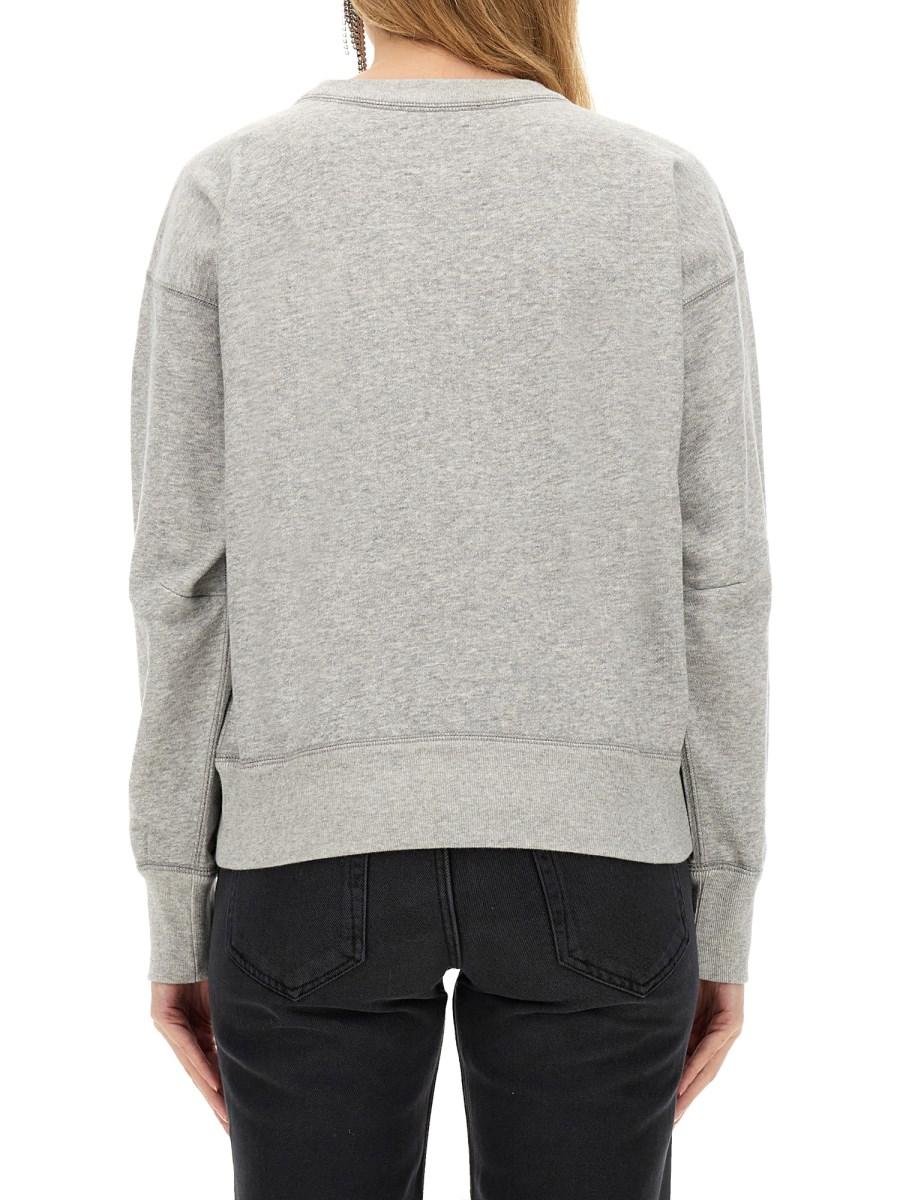 ISABEL MARANT FELPA SHAD IN COTONE