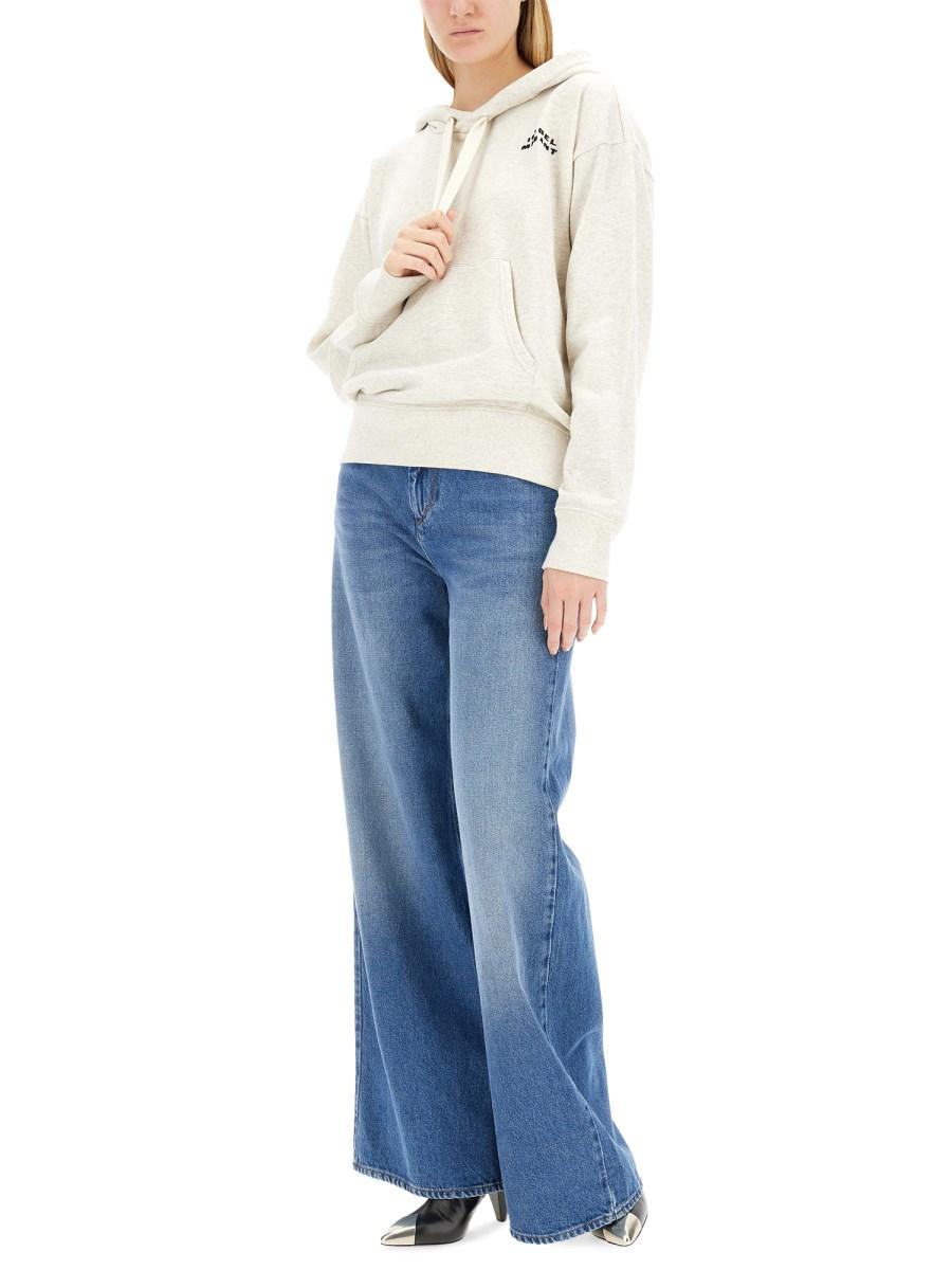 ISABEL MARANT FELPA "SYLLA" IN COTONE