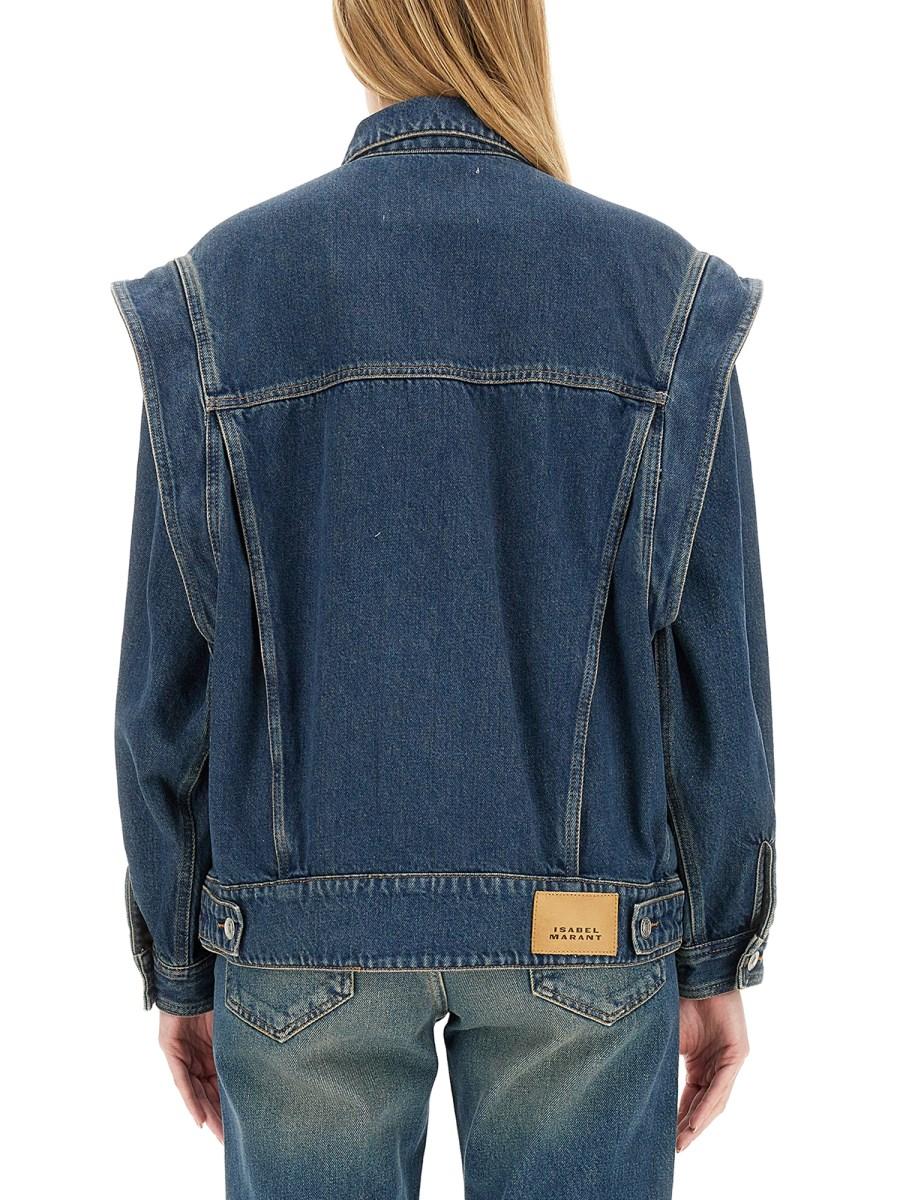 ISABEL MARANT GIACCA "HARMON" IN DENIM