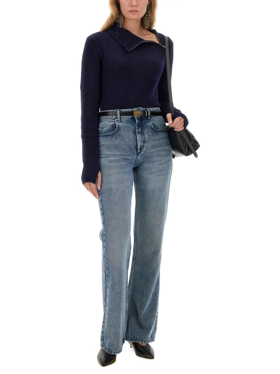 ISABEL MARANT JEANS "BELVIRA" IN DENIM