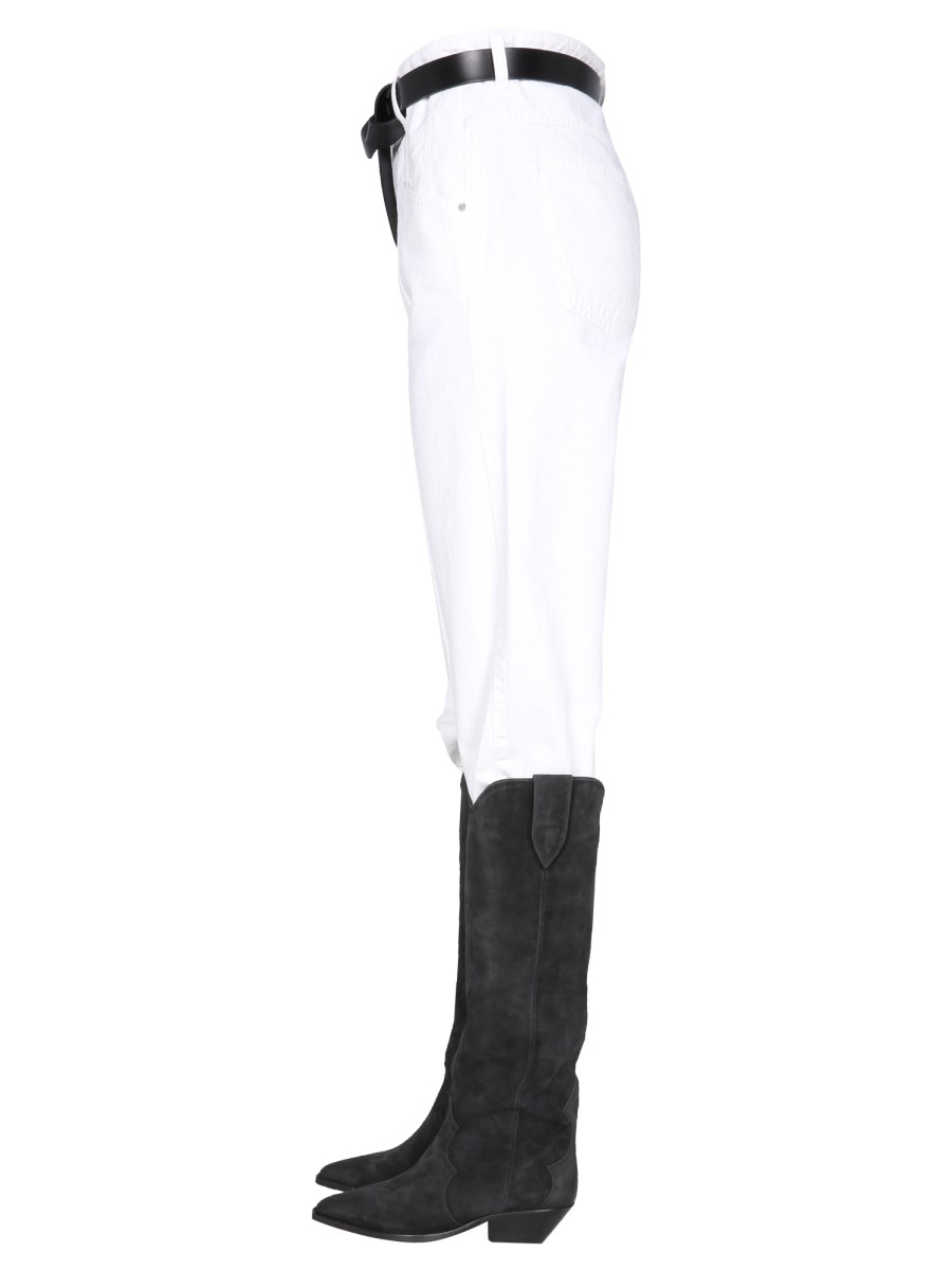 ISABEL MARANT JEANS "NADEGE" IN DENIM DI COTONE
