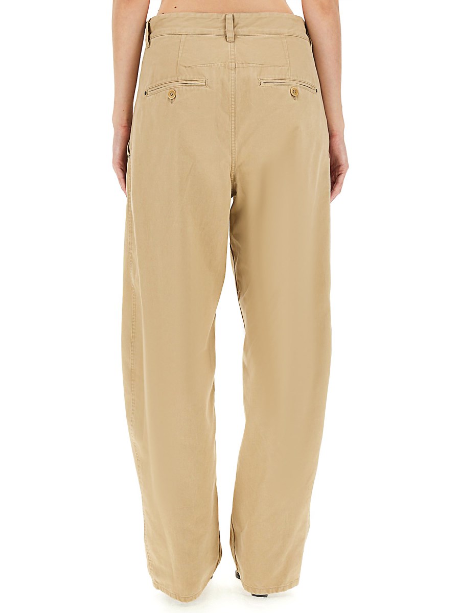 ISABEL MARANT PANTALONE "LENADI" IN COTONE