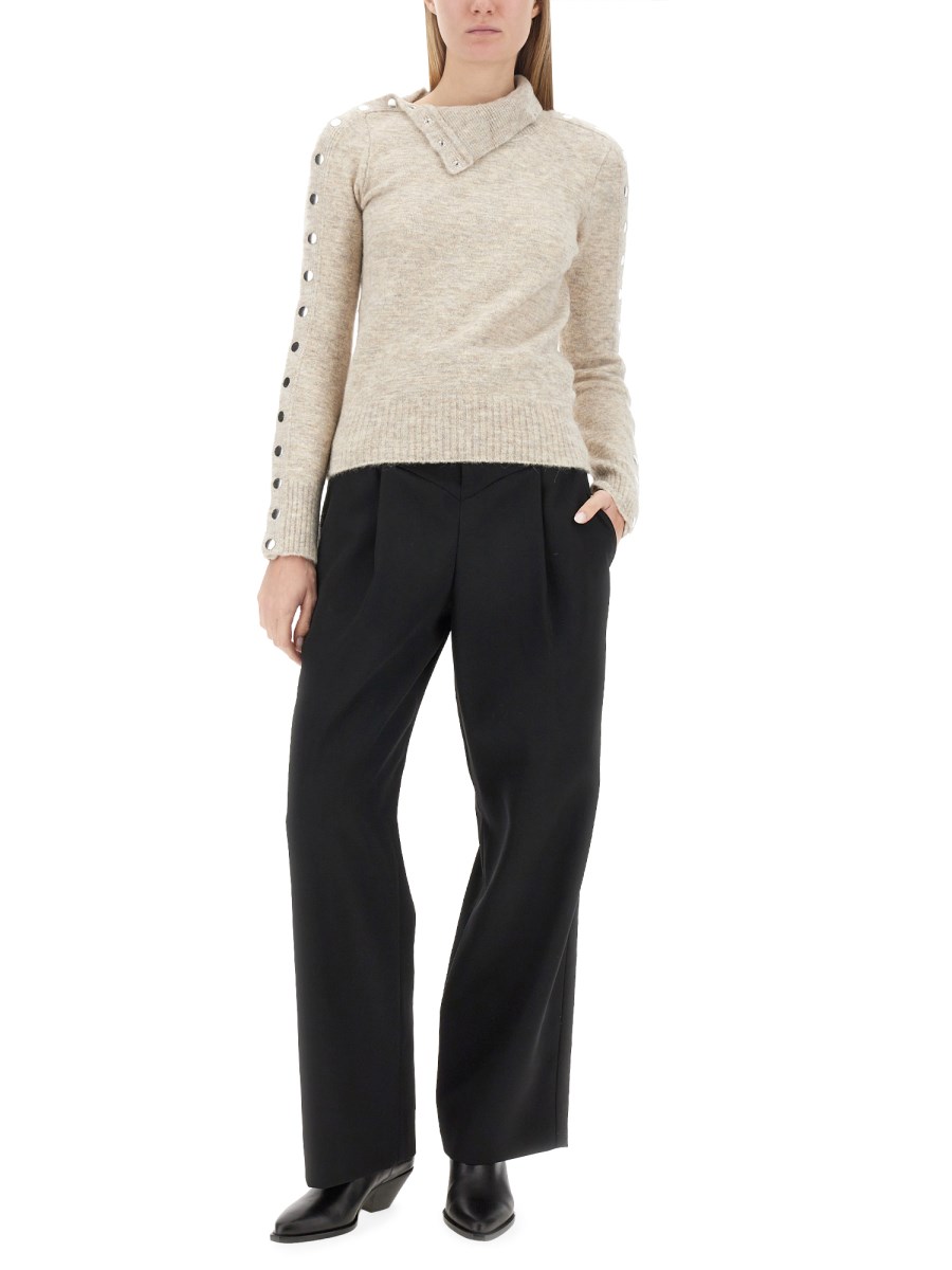 ISABEL MARANT PANTALONE STAYA IN LANA