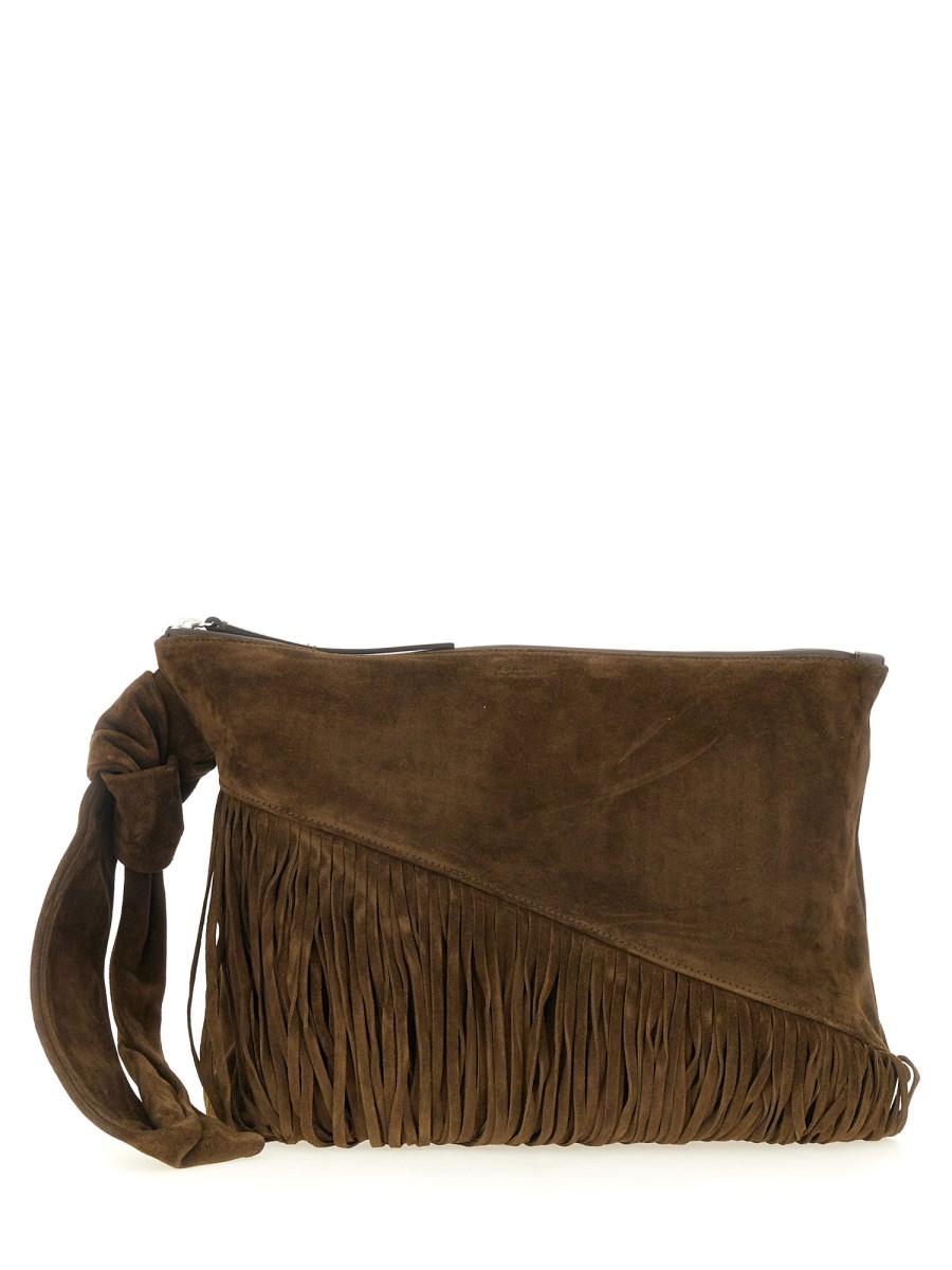 ISABEL MARANT POCHETTE FARO IN PELLE