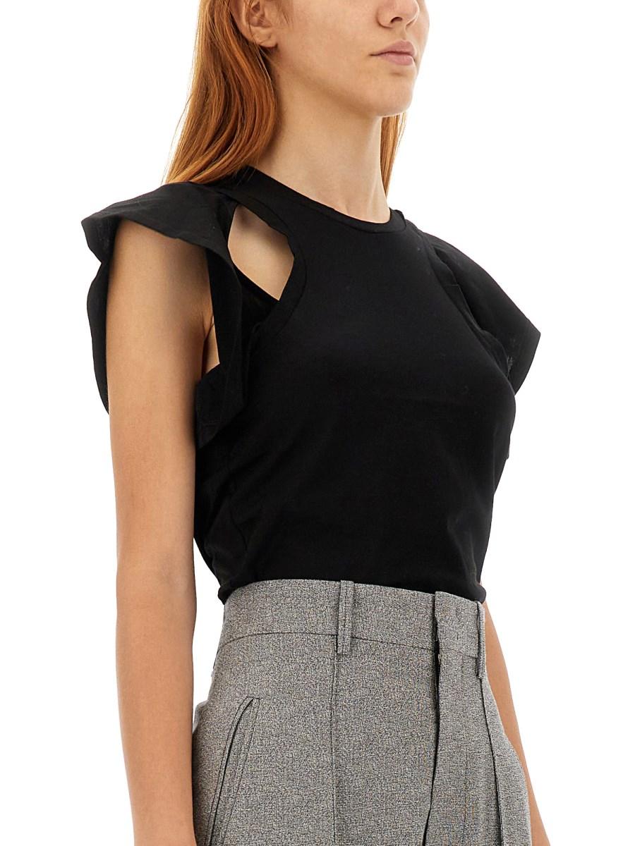 ISABEL MARANT T-SHIRT FALY IN JERSEY DI COTONE