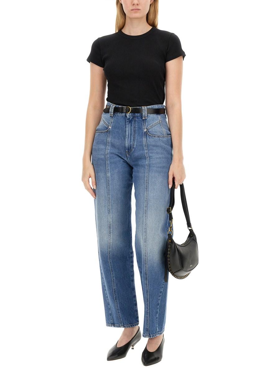 ISABEL MARANT T-SHIRT IN COTONE