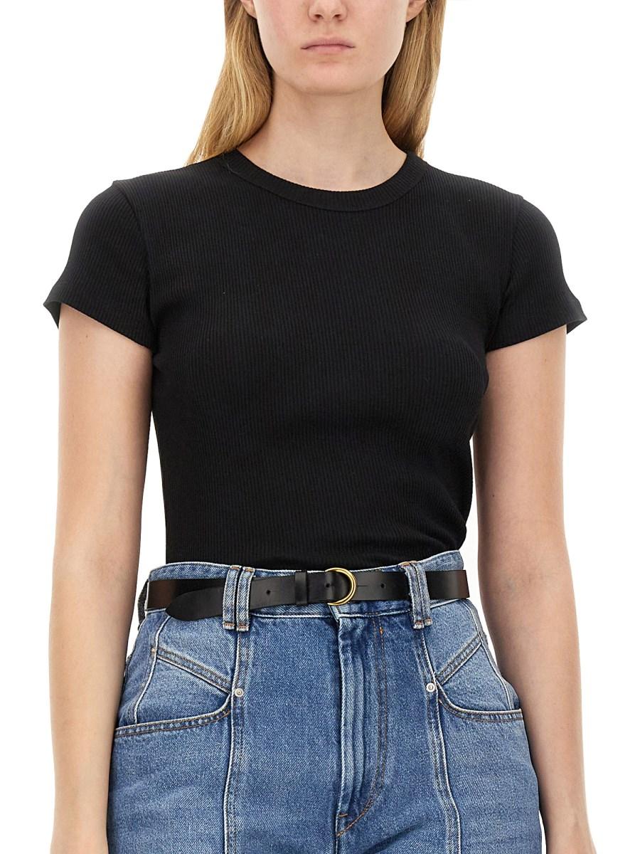 ISABEL MARANT T-SHIRT IN COTONE