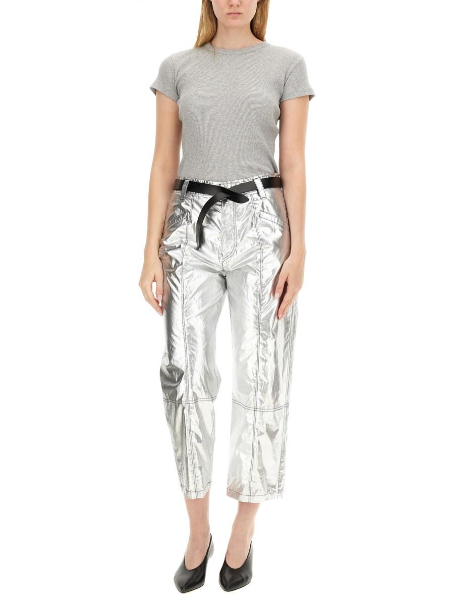 ISABEL MARANT T-SHIRT IN COTONE
