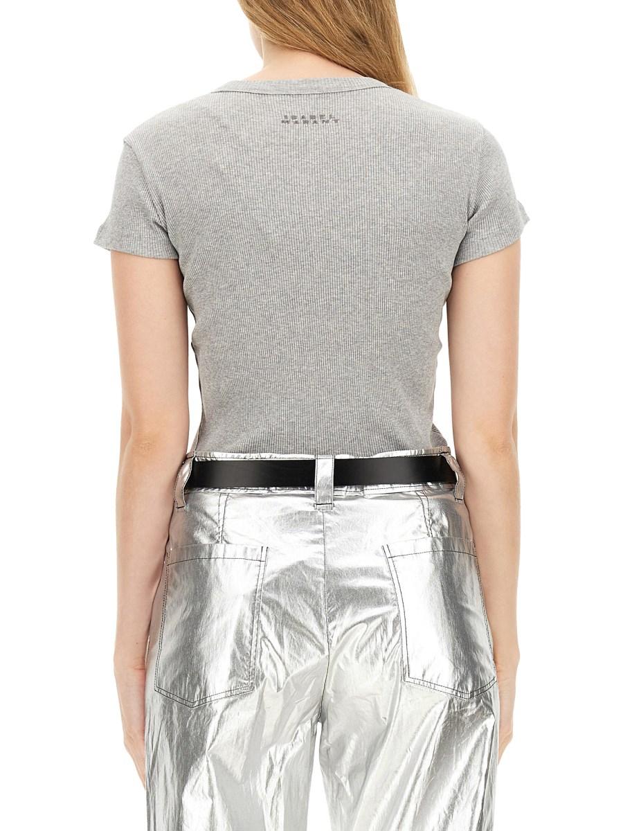 ISABEL MARANT T-SHIRT IN COTONE