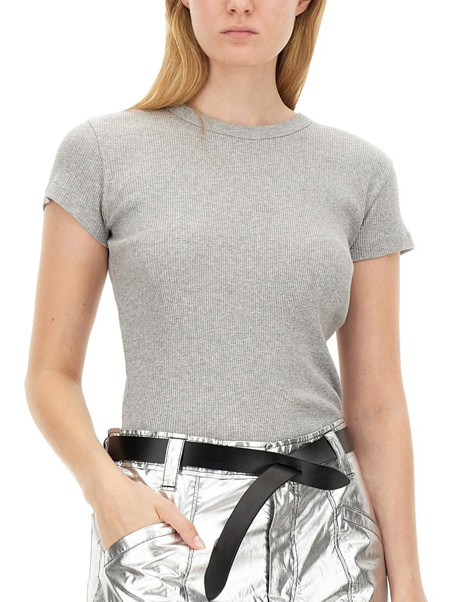 ISABEL MARANT T-SHIRT IN COTONE