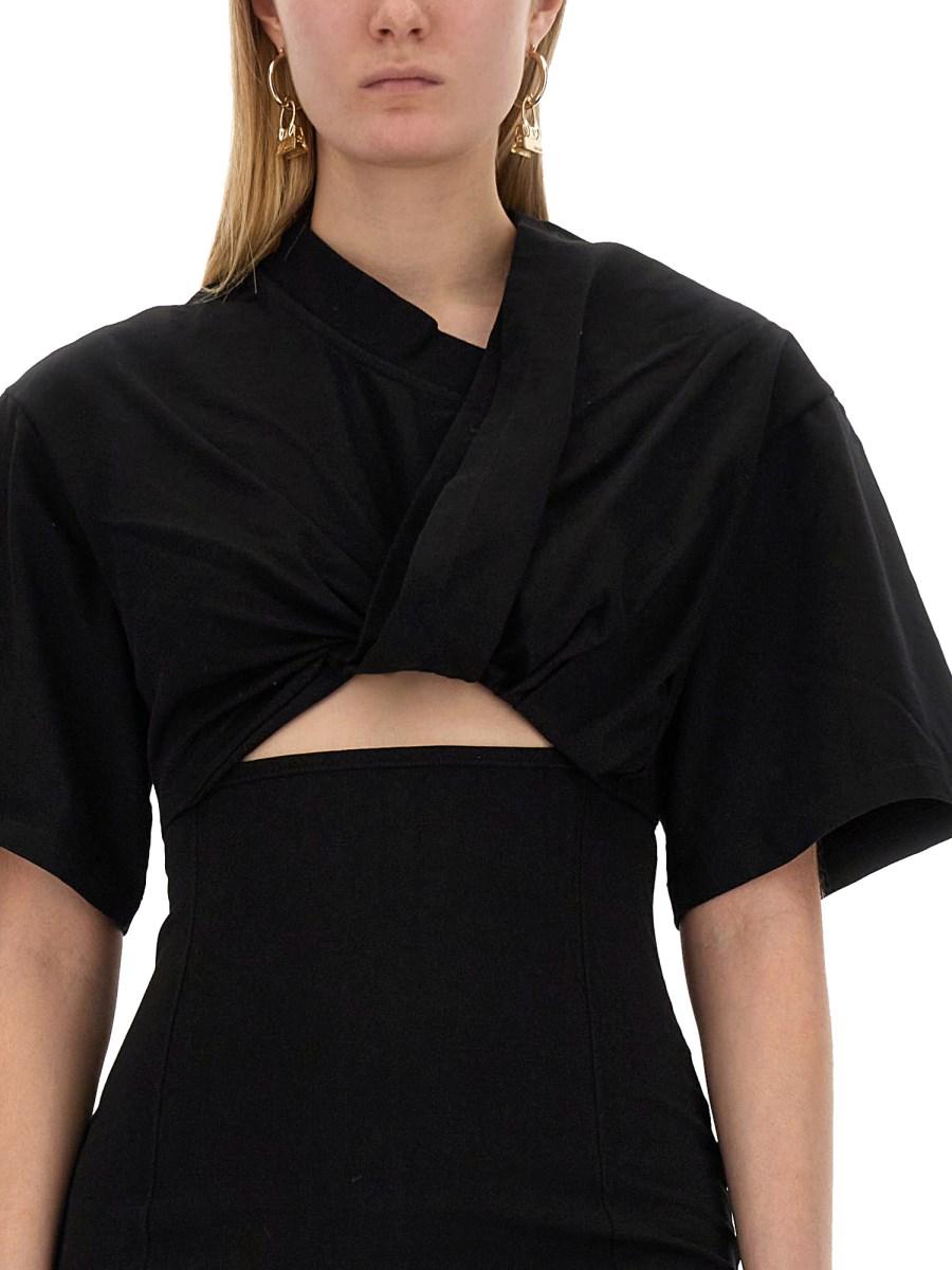 JACQUEMUS ABITO "BAHIA" IN COTONE