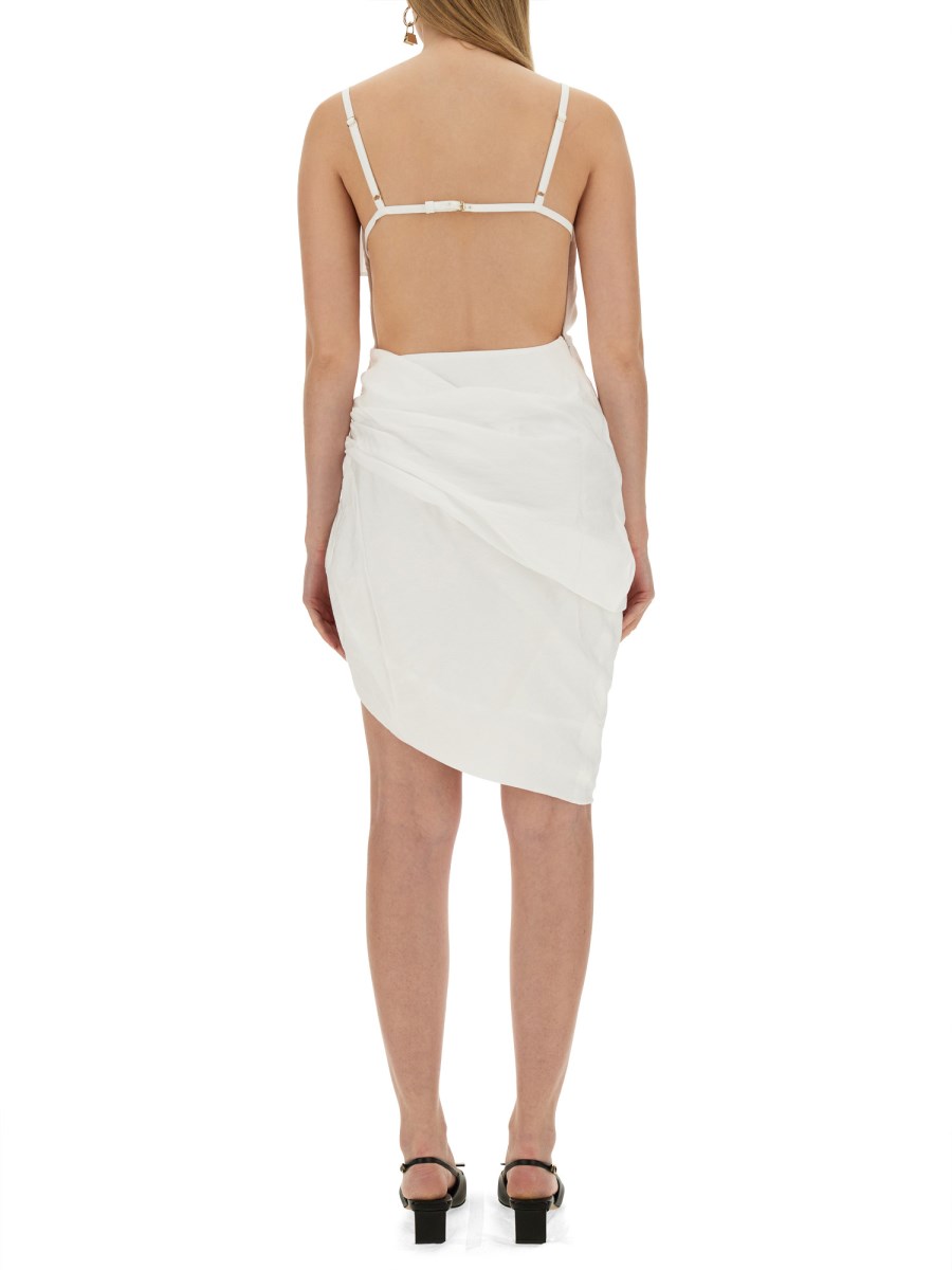 JACQUEMUS ABITO IN VISCOSA "LE ROBE SAUDADE"