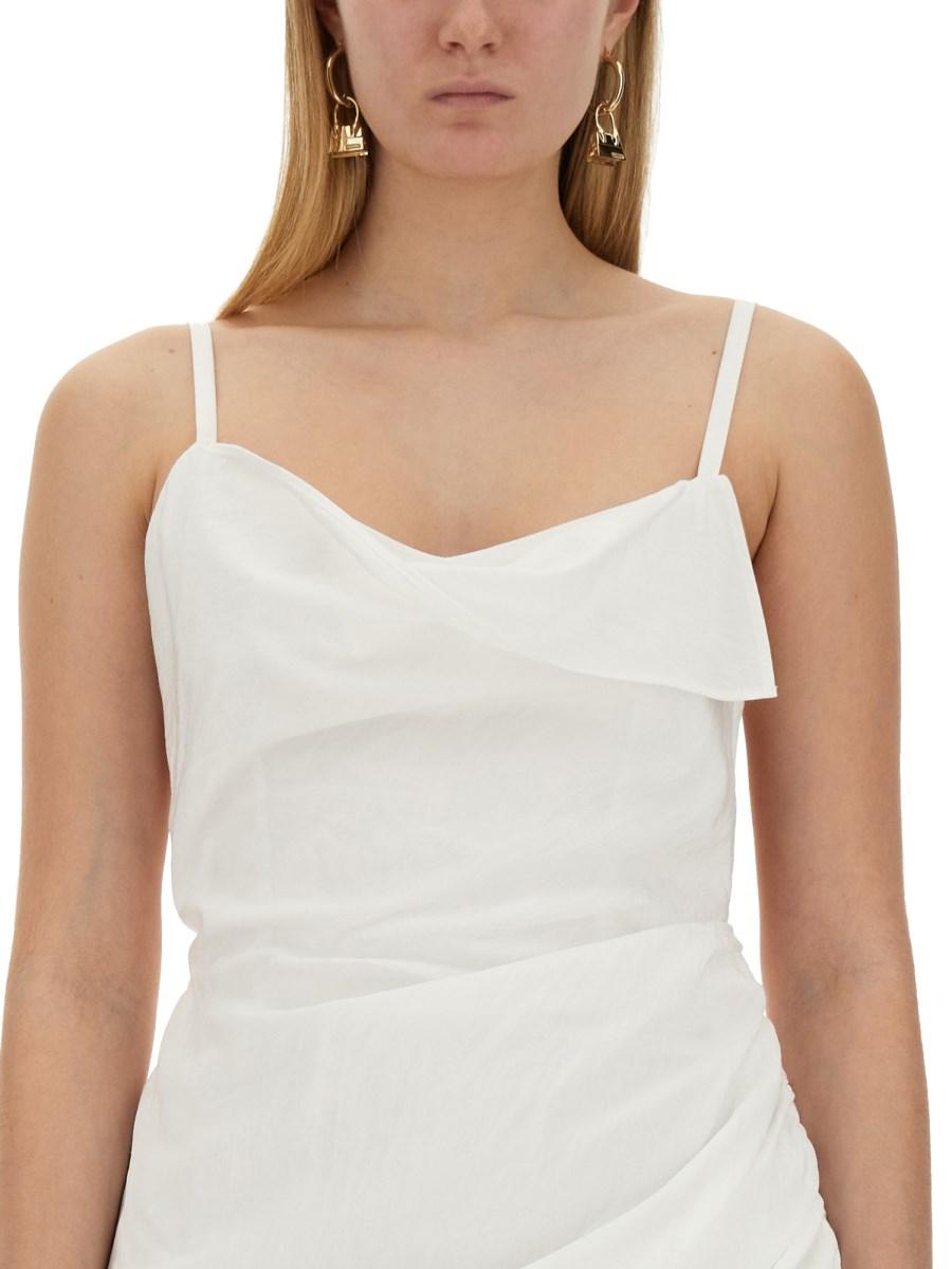JACQUEMUS ABITO IN VISCOSA "LE ROBE SAUDADE"