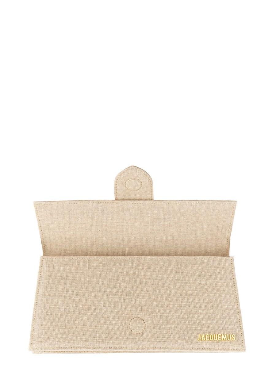 JACQUEMUS BORSA LE BAMBINO LONG IN LINO