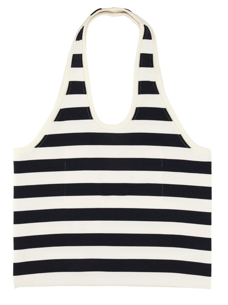 JACQUEMUS BORSA MORBIDA MARCEL A RIGHE