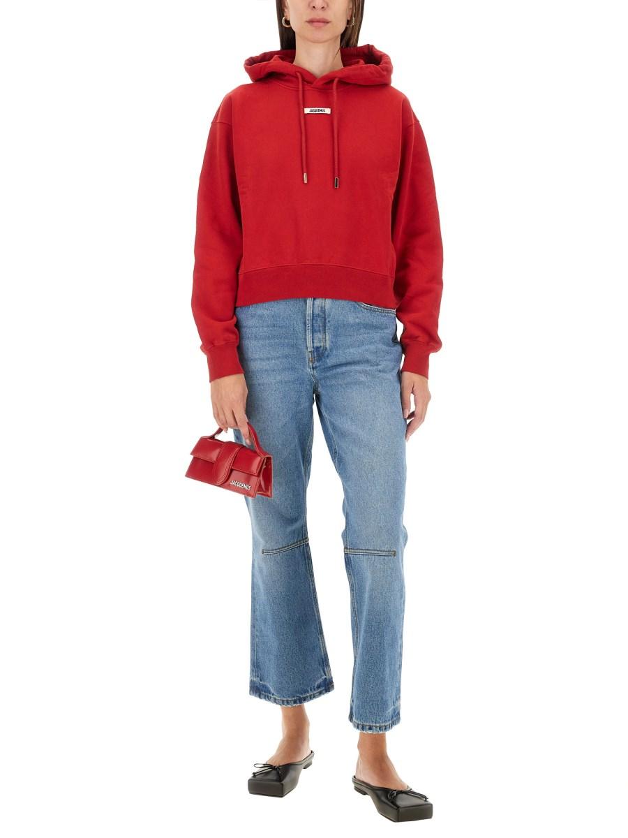 JACQUEMUS FELPA "GROS GRAIN"