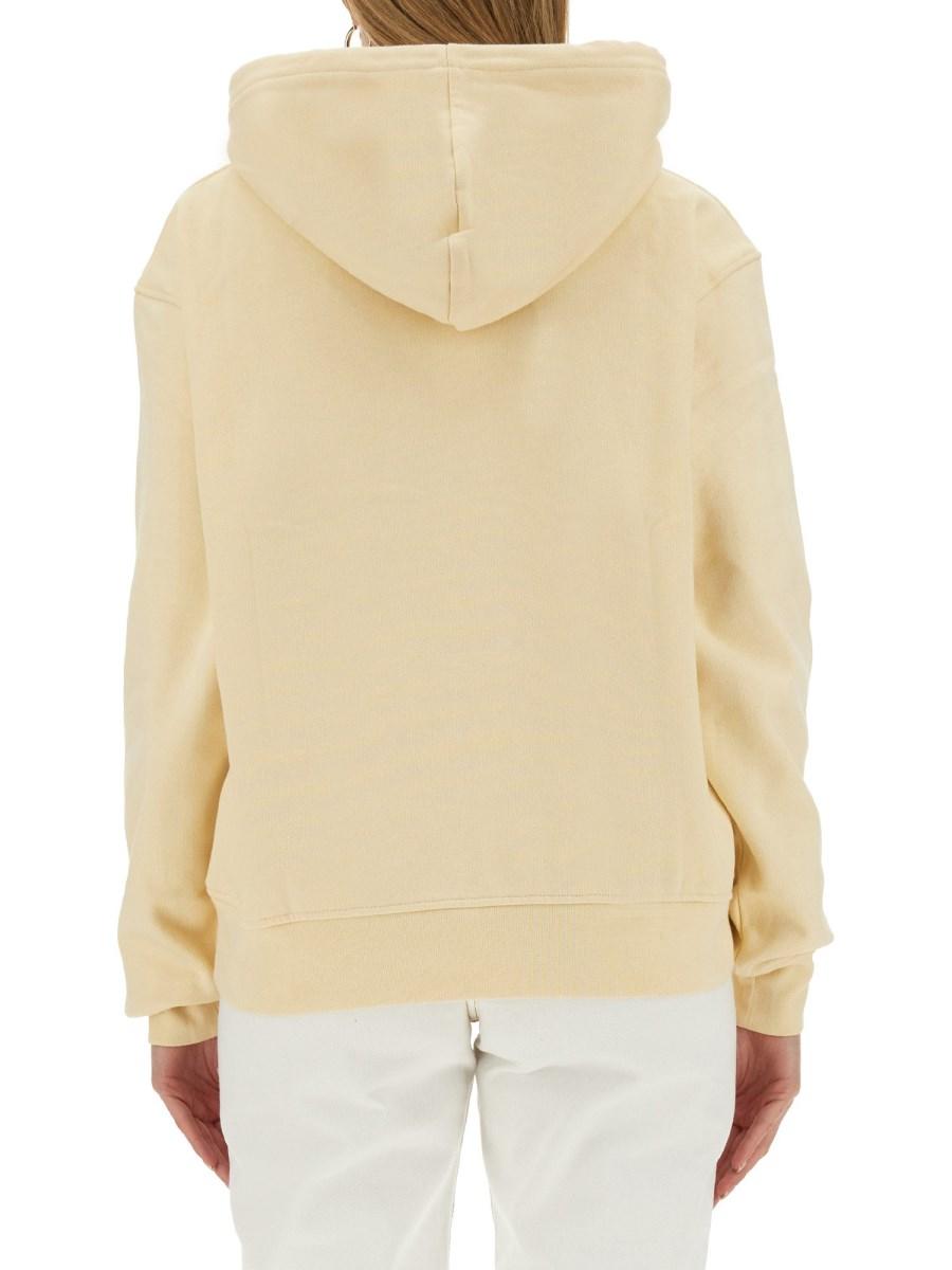 JACQUEMUS FELPA IN COTONE CON LOGO