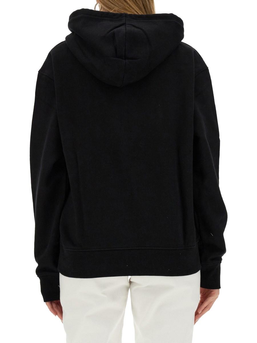 JACQUEMUS FELPA IN COTONE CON LOGO