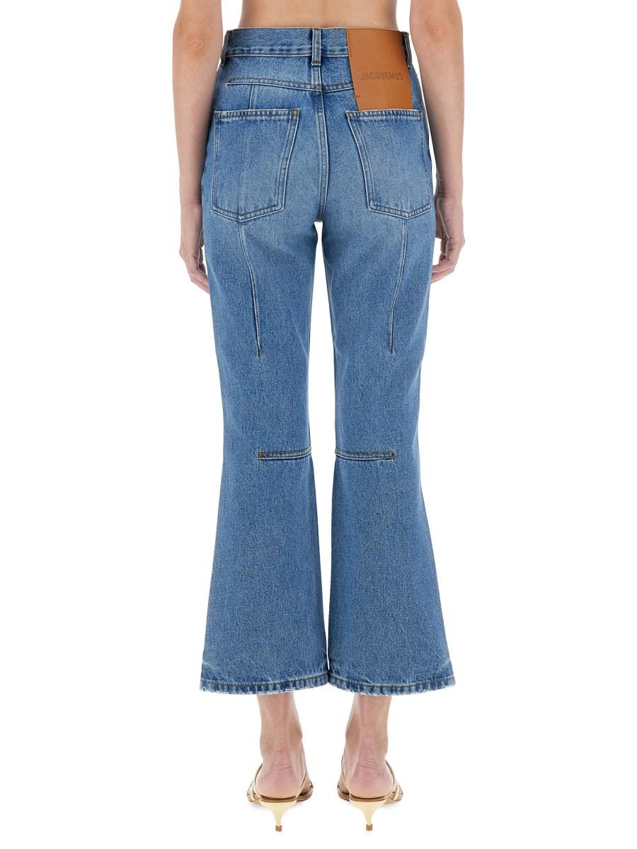 JACQUEMUS JEANS "LE DE-NÎMES COURT" IN DENIM