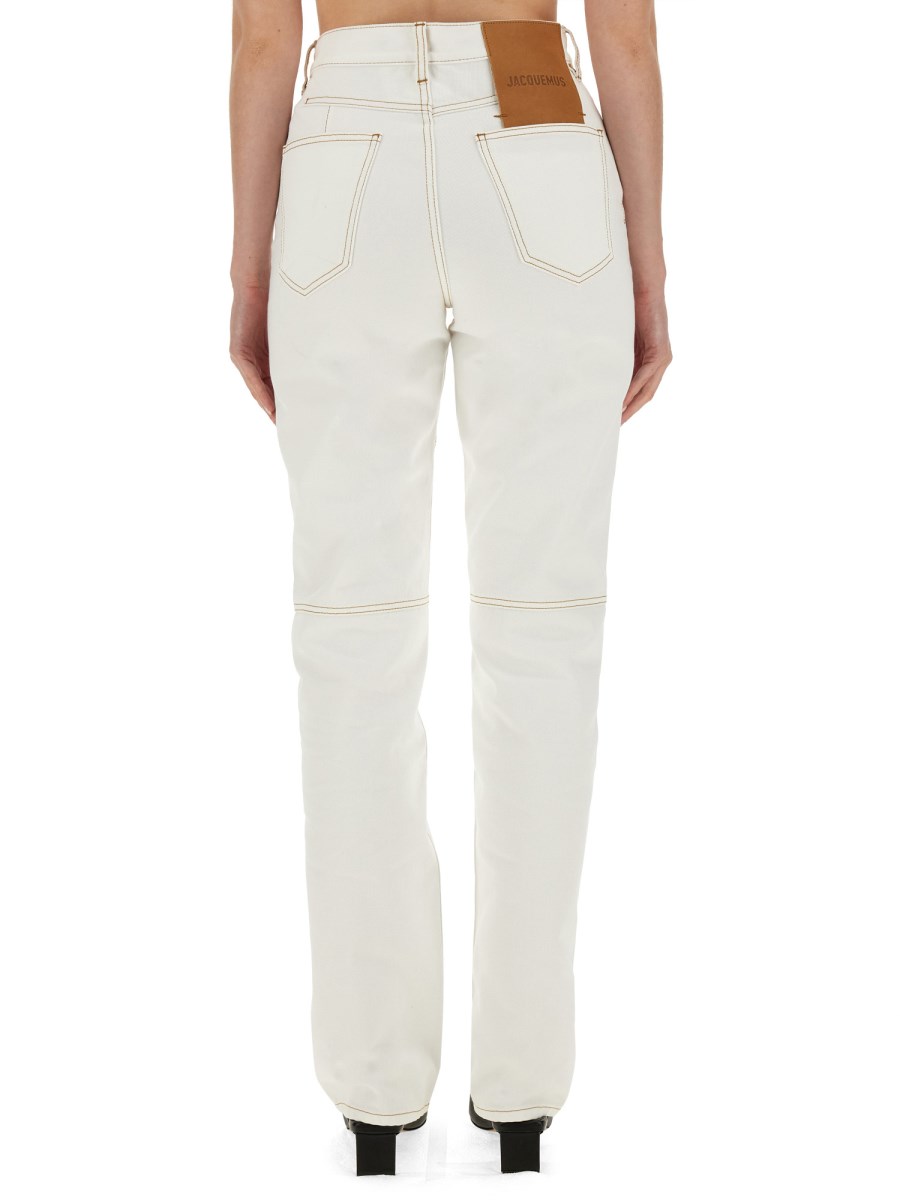 JACQUEMUS JEANS "LE DE-NÎMES DROIT" IN DENIM