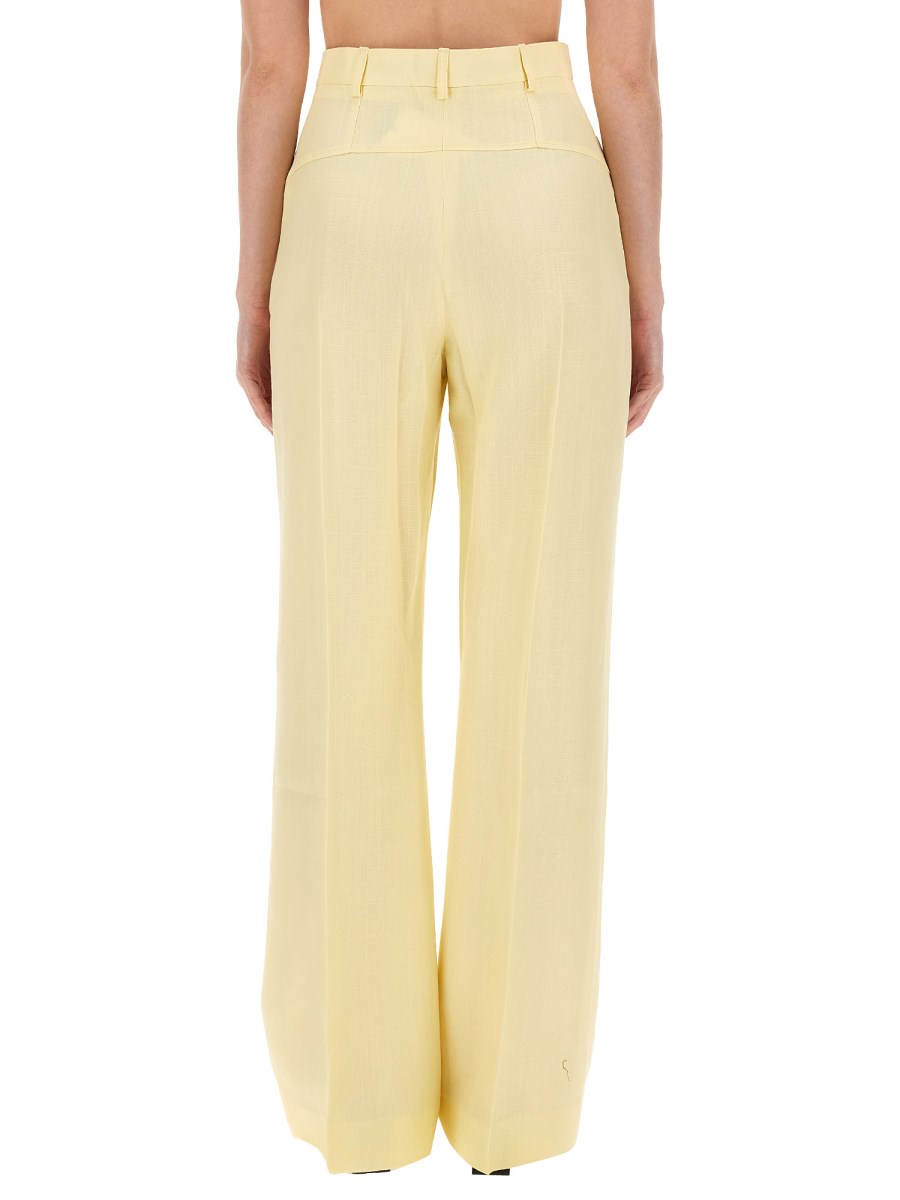 JACQUEMUS PANTALONE "SAUGE" IN VISCOSA