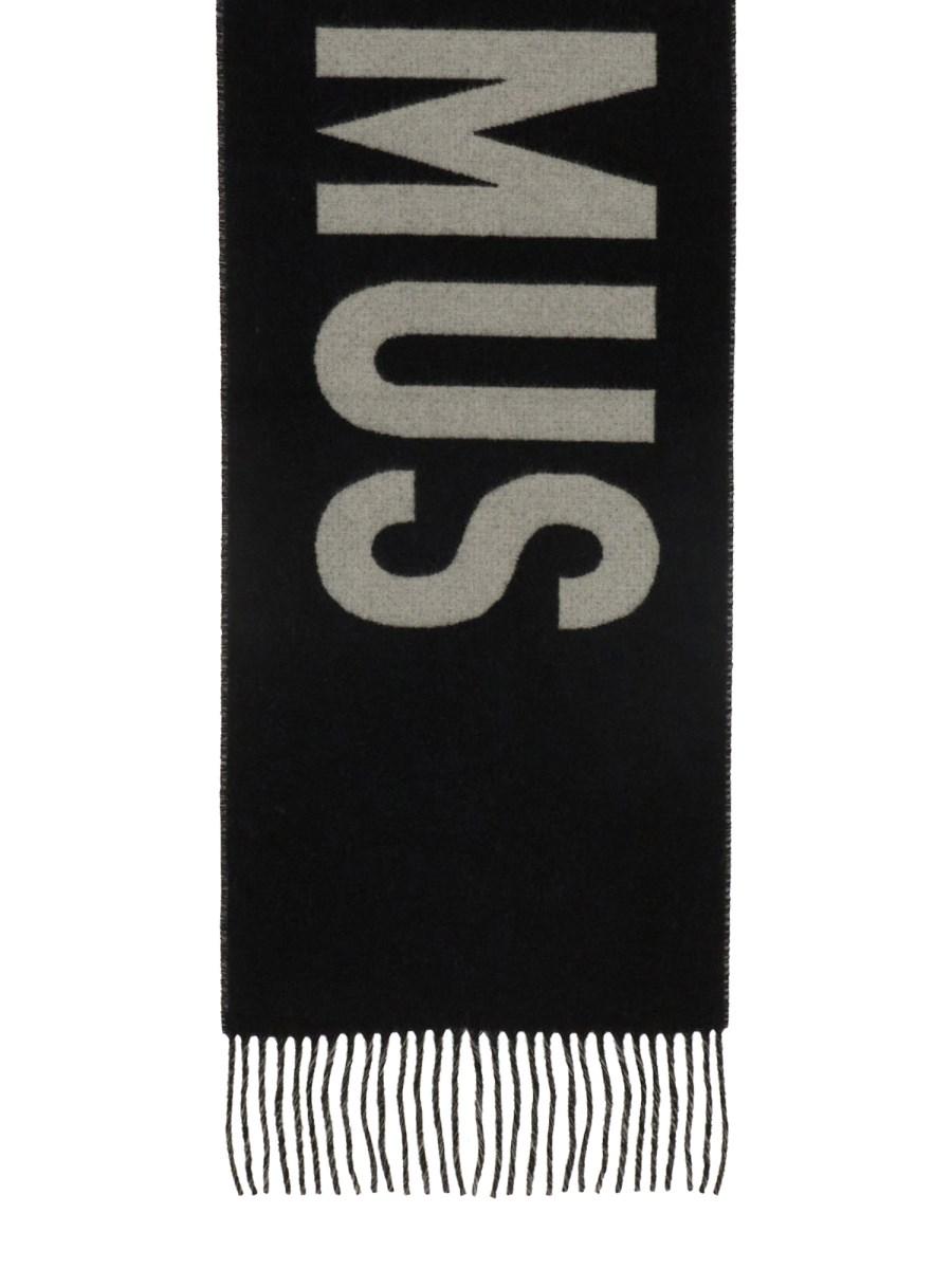 JACQUEMUS SCIARPA IN LANA CON LOGO