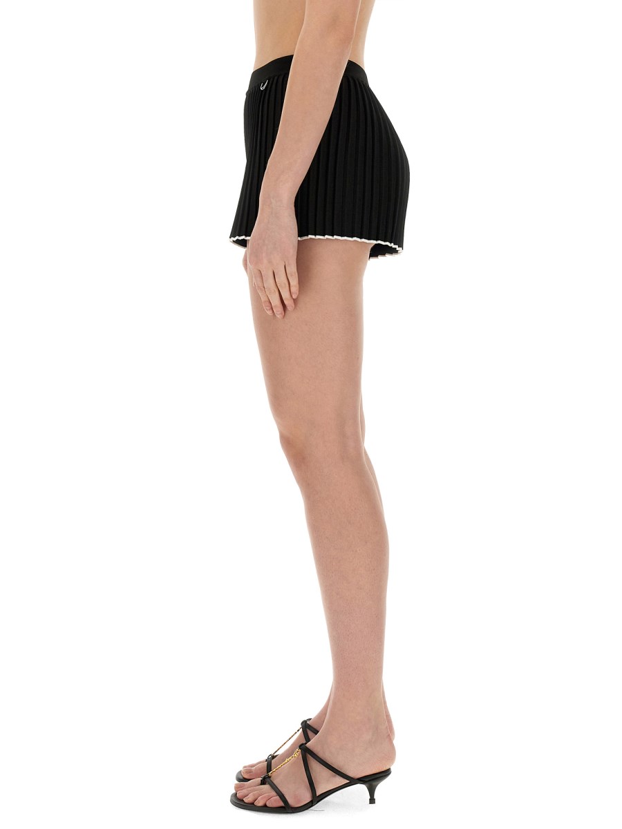 JACQUEMUS SHORT "MAILLE PLISSÉ"