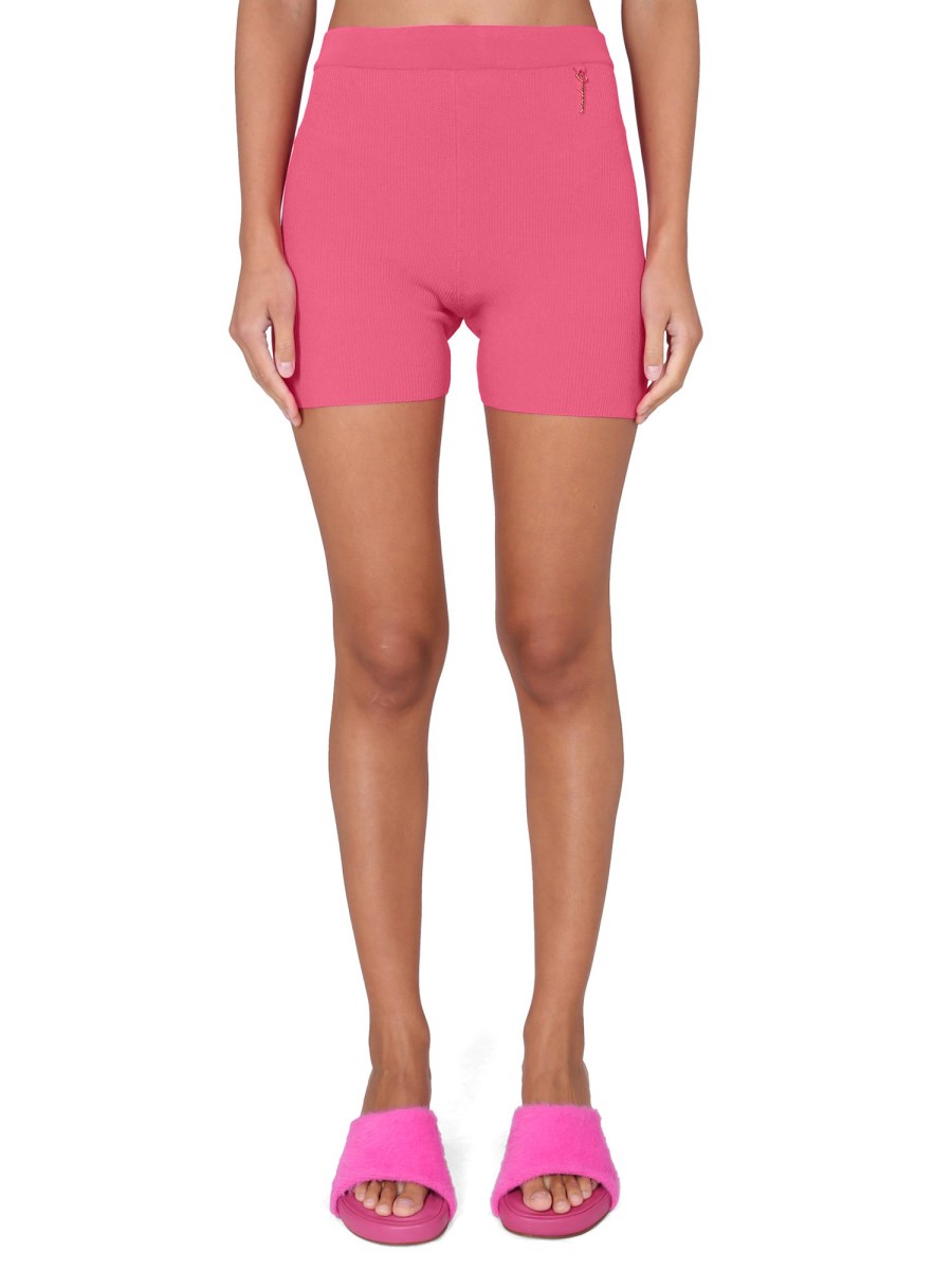 JACQUEMUS SHORTS "PRALU" IN COTONE