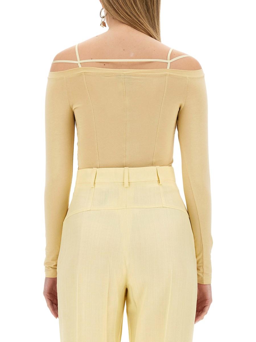 JACQUEMUS T-SHIRT "SIERRA" IN COTONE