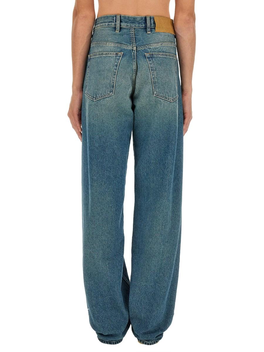 MM6 MAISON MARGIELA JEANS A CINQUE TASCHE IN DENIM DI COTONE