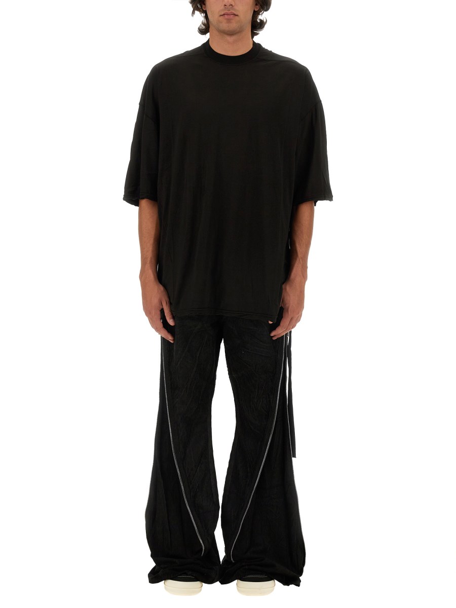 RICK OWENS DRKSHDW JEANS BOLAN BANANA IN DENIM DI COTONE