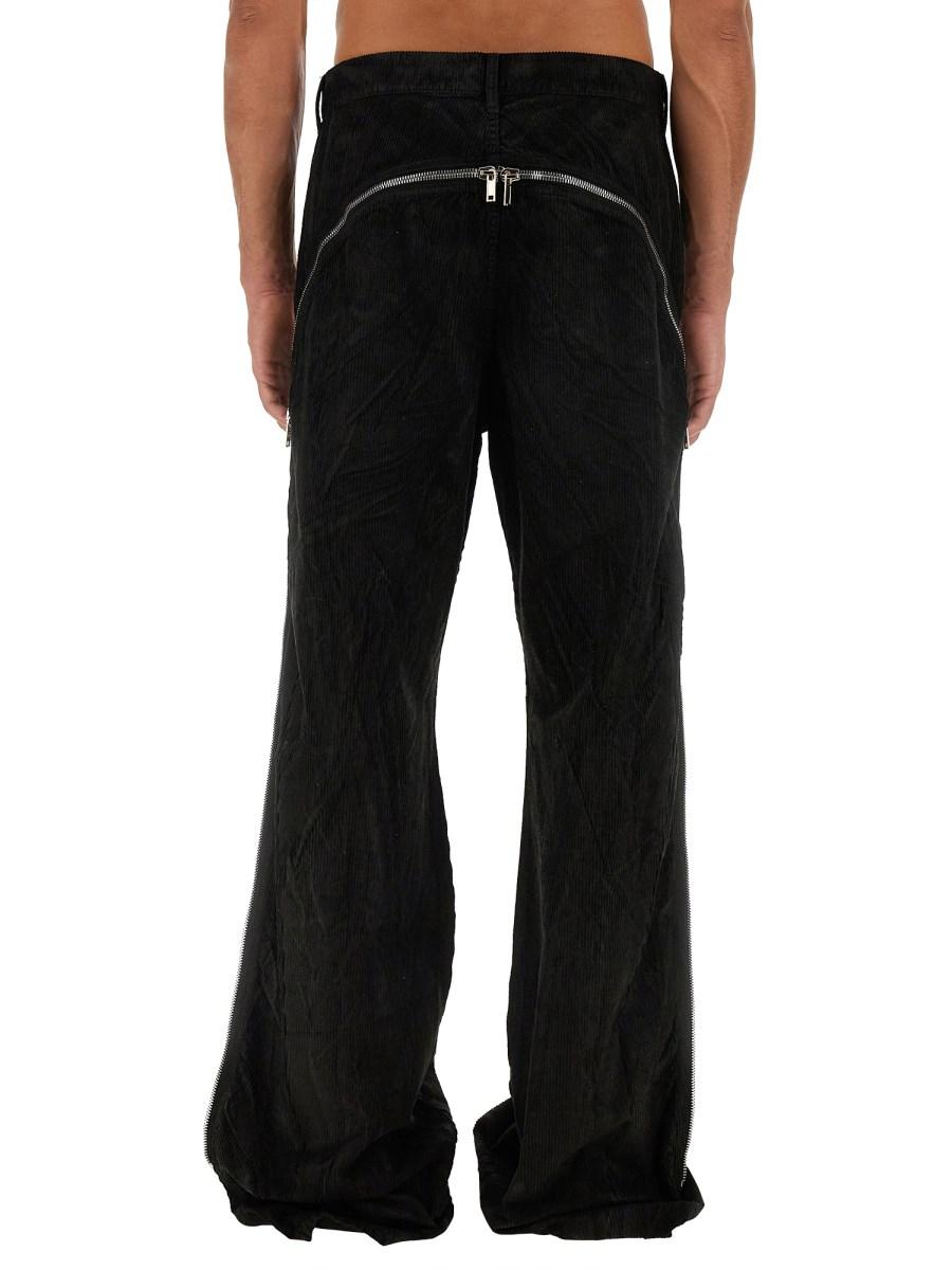RICK OWENS DRKSHDW JEANS BOLAN BANANA IN DENIM DI COTONE