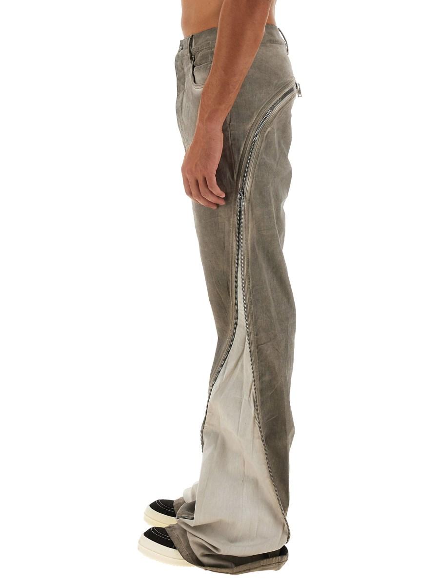RICK OWENS DRKSHDW JEANS BOLAN BANANA IN DENIM DI COTONE