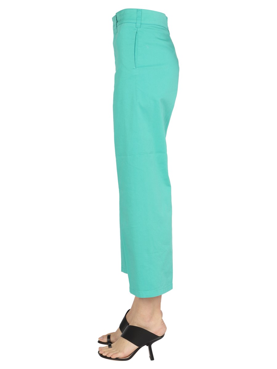 DEPARTMENT FIVE JEANS CROPPED FIT IN DENIM DI COTONE