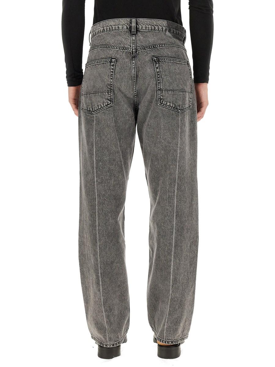 OUR LEGACY JEANS EXTENDED THIRD CUT IN DENIM DI COTONE VINTAGE
