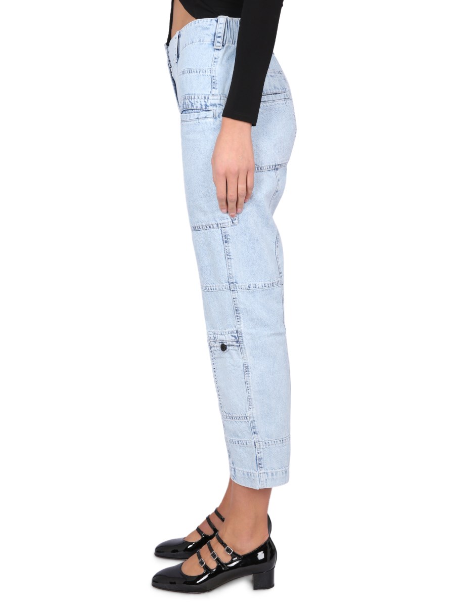 PROENZA SCHOULER WHITE LABEL JEANS IN DENIM DI COTONE