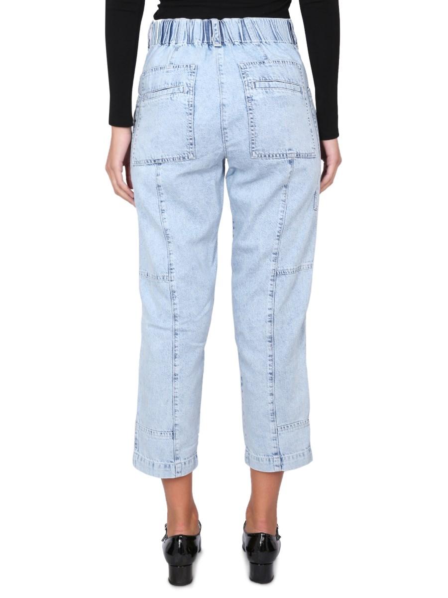 PROENZA SCHOULER WHITE LABEL JEANS IN DENIM DI COTONE
