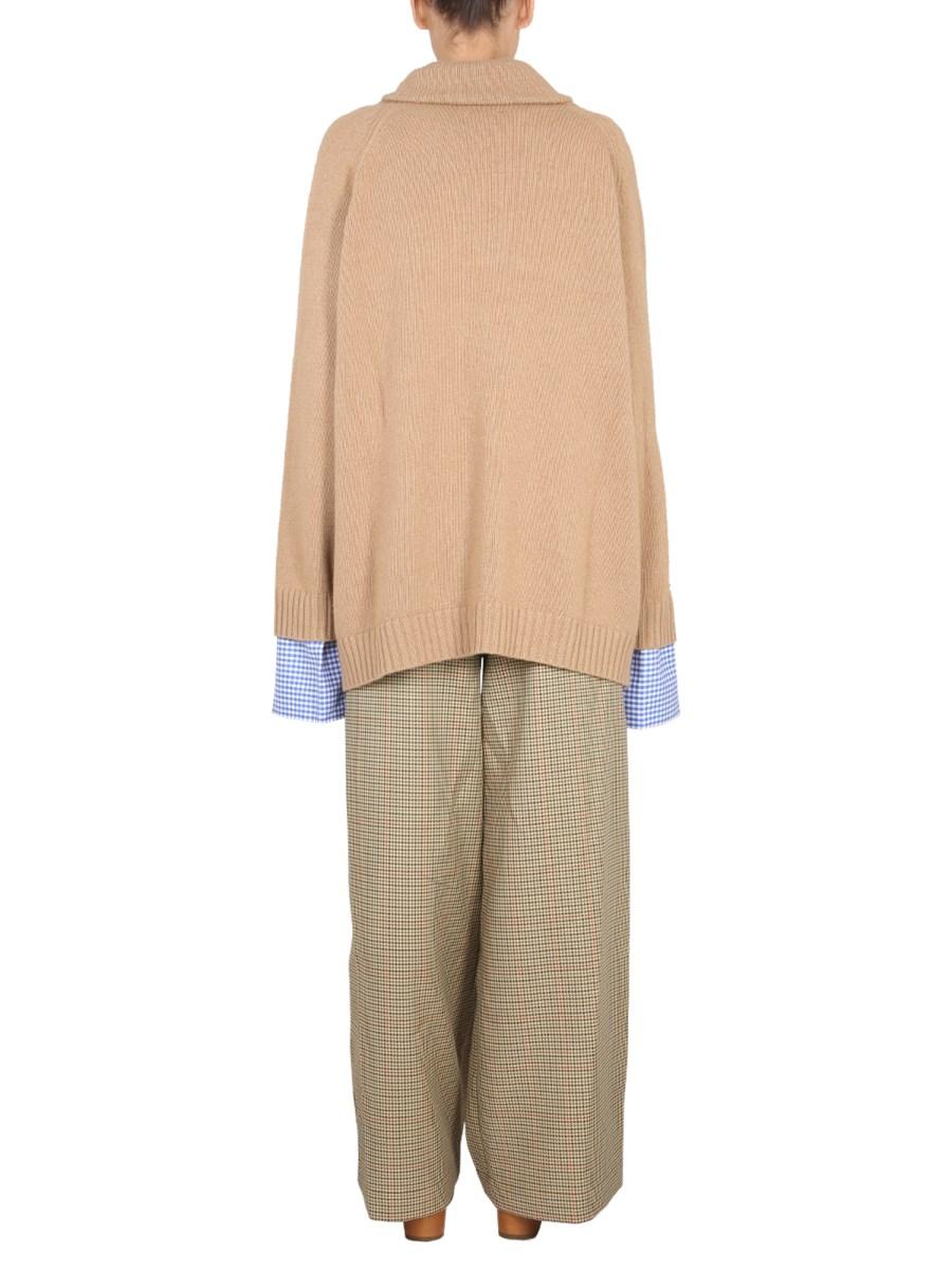 JEJIA CARDIGAN OVERSIZE IN LANA