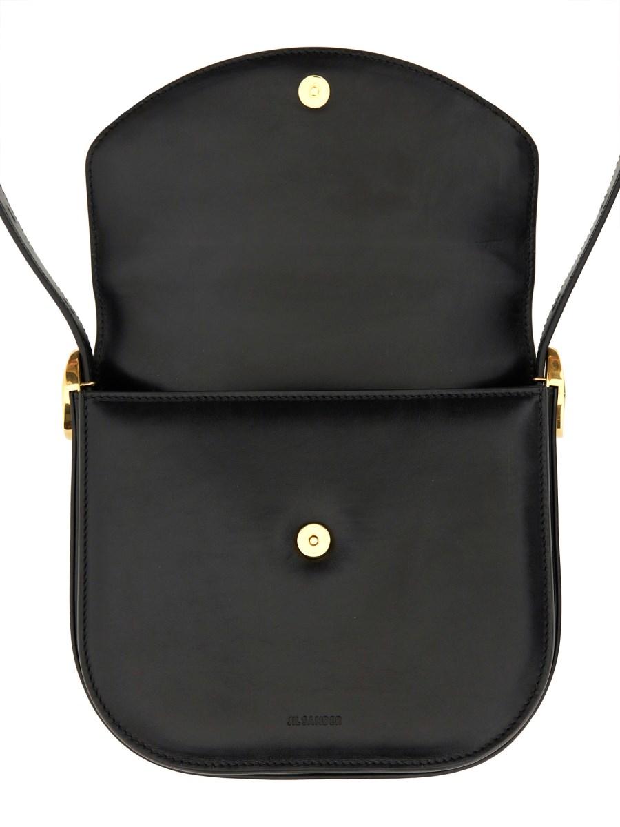 JIL SANDER BORSA A TRACOLLA COIN IN PELLE