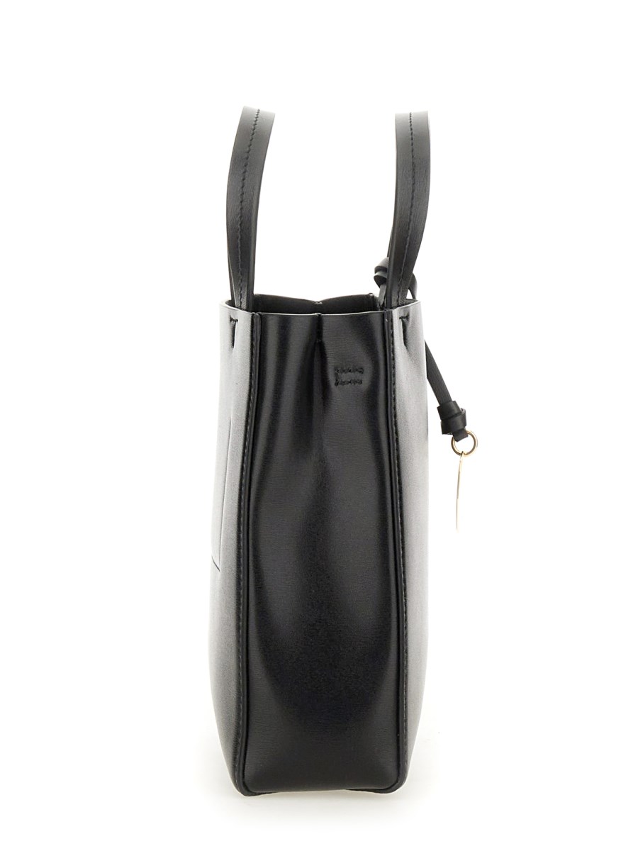 JIL SANDER BORSA IN PELLE CON LOGO
