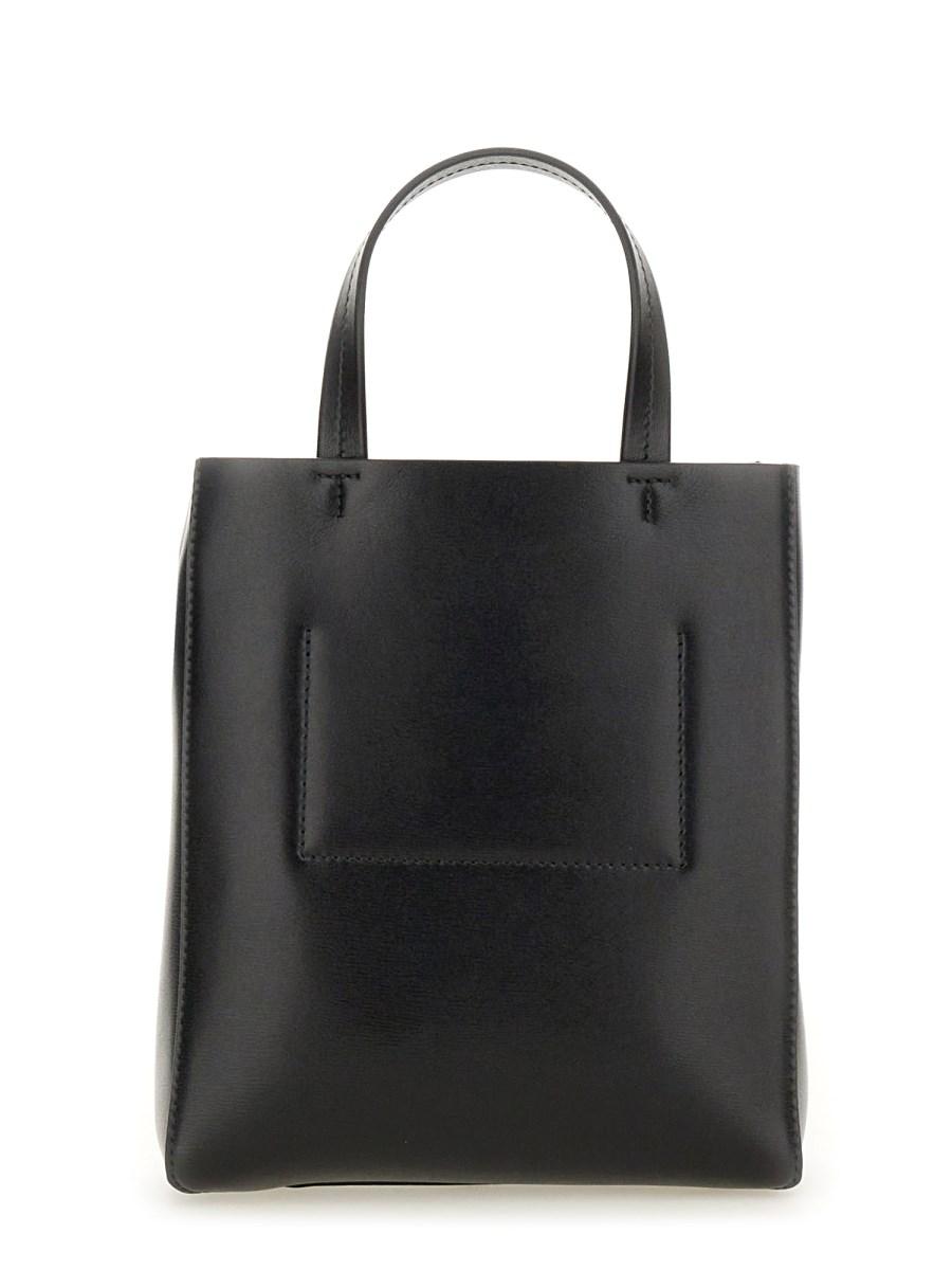 JIL SANDER BORSA IN PELLE CON LOGO