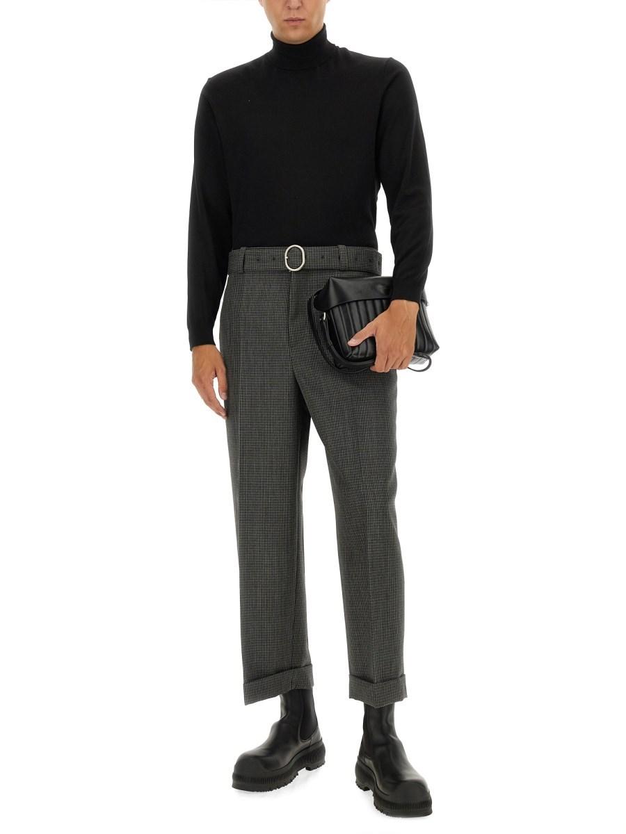 JIL SANDER BORSA "LID" IN PELLE