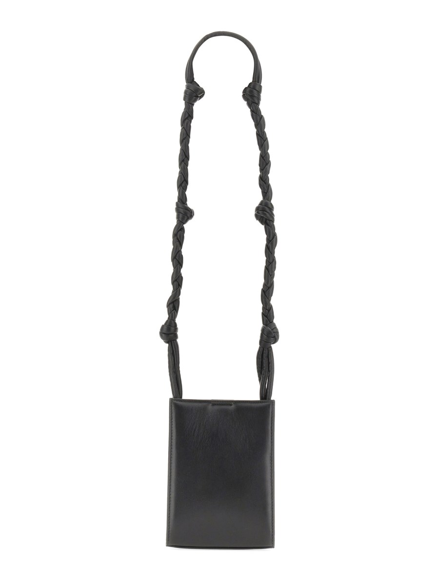 JIL SANDER BORSA TANGLE IMBOTTITA PICCOLA IN PELLE