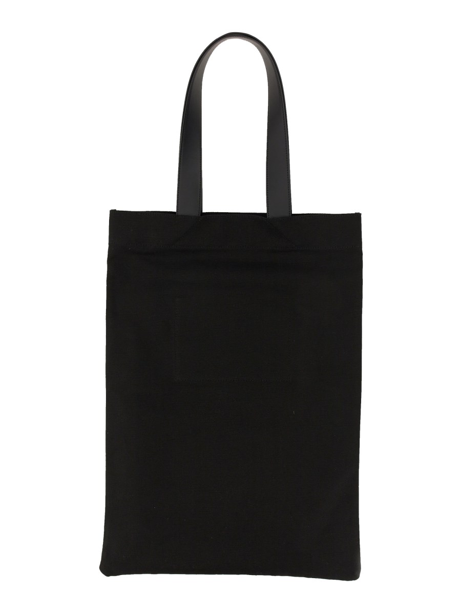 JIL SANDER BORSA TOTE CON STAMPA LOGO