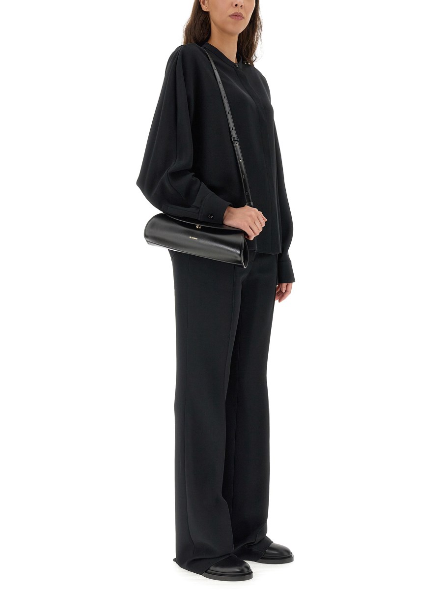 JIL SANDER CAMICIA IN MISTO VISCOSA