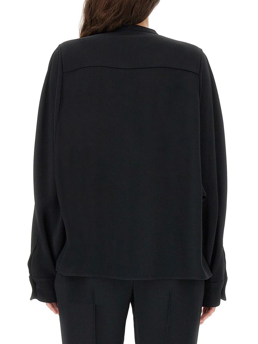 JIL SANDER CAMICIA IN MISTO VISCOSA